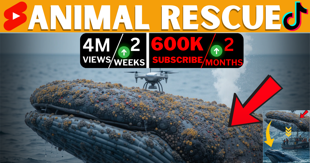 How to Create Viral Animal Rescue Videos for Faceless YouTube Channel