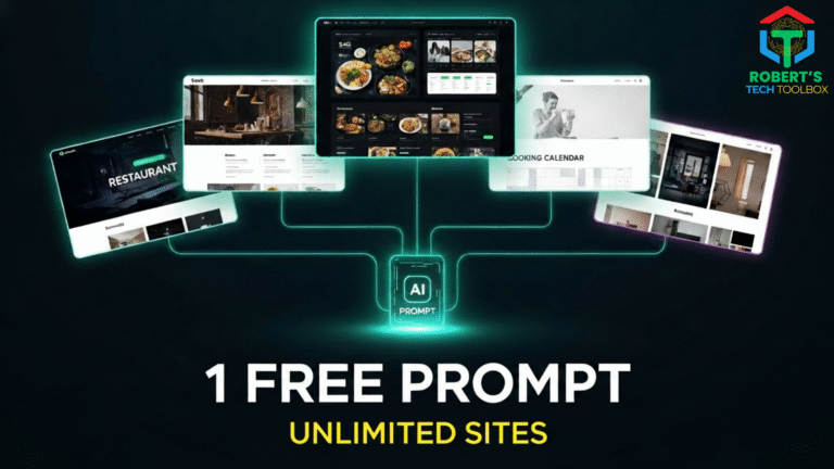 Build Any Website FREE With ONE AI Prompt (Live, Editable & No Code)