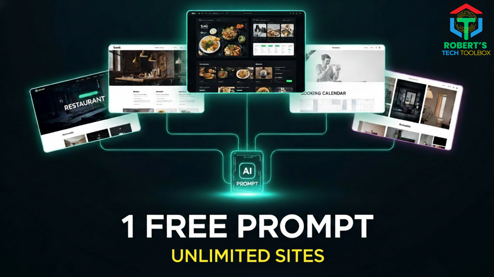 Read more about the article Build Any Website Free, No Code: 7 Powerful AI Wins with One Prompt
