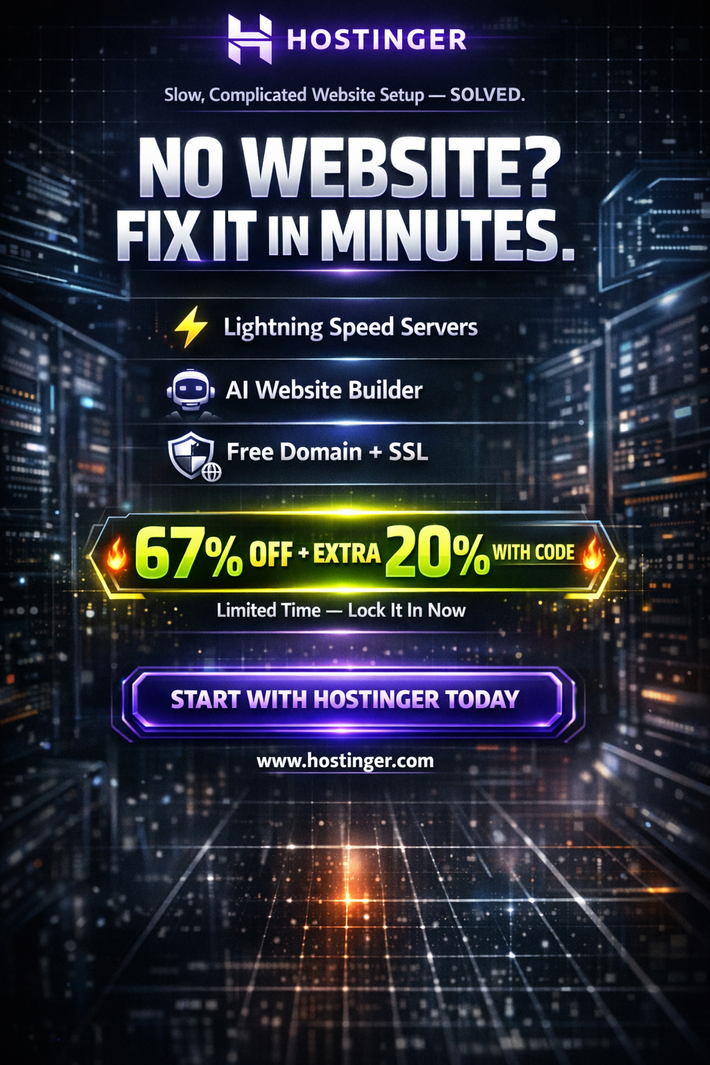 hostinger, domain, hosting