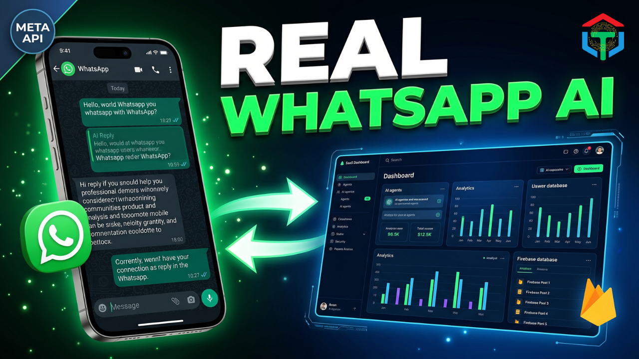 You are currently viewing Build Your Own WhatsApp AI Agent SaaS with Google AI Studio